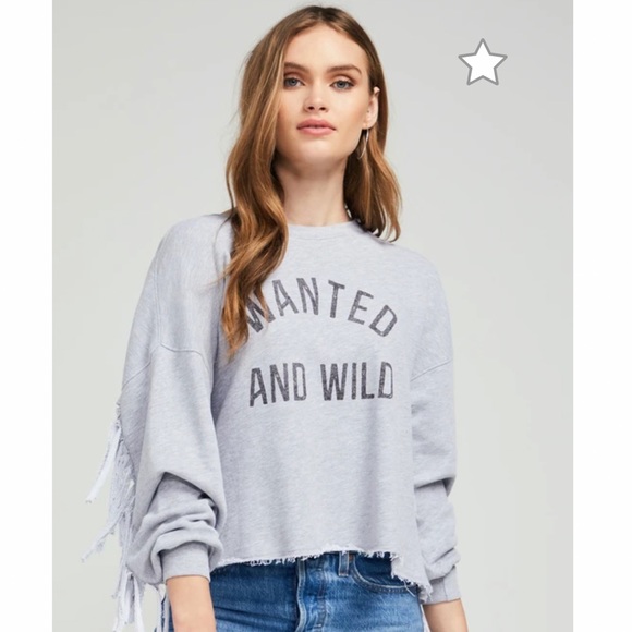 New In plastic Fringe Sweatshirt - Picture 2 of 8